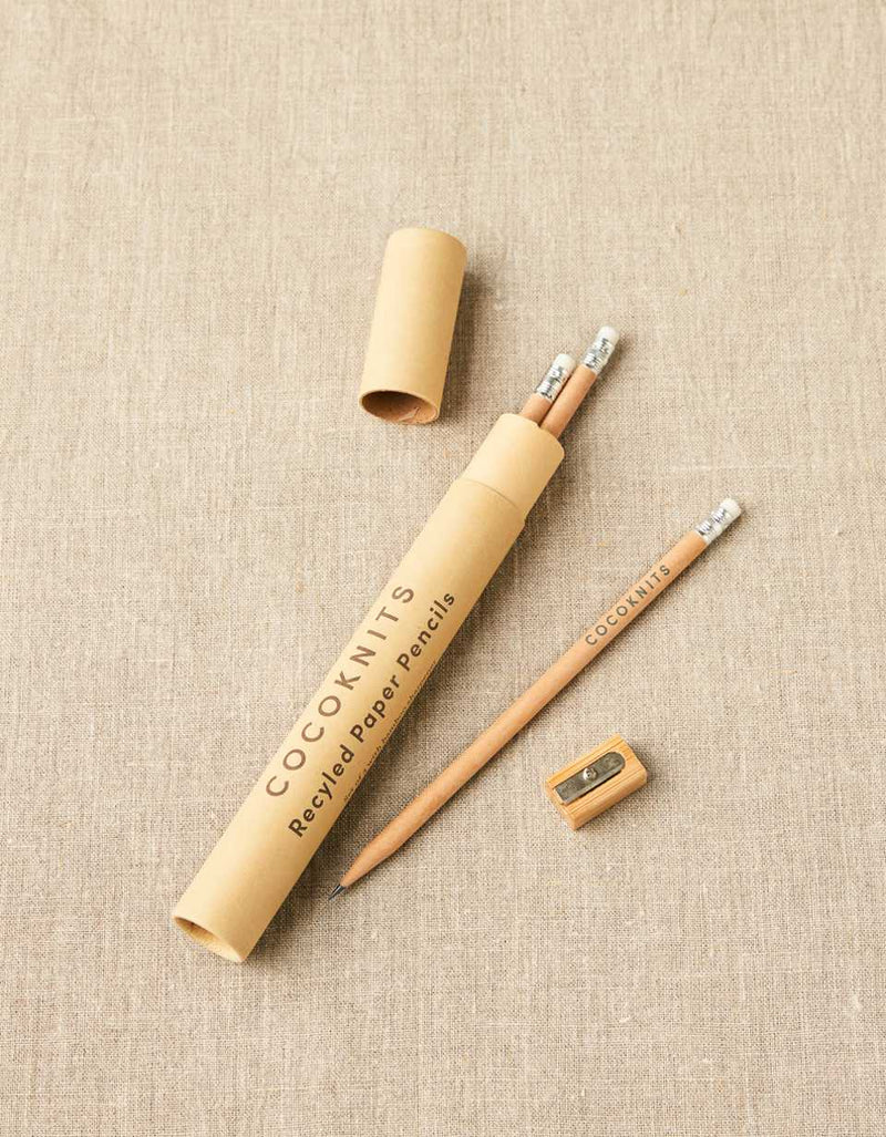 Cocoknits Recycled Paper Pencils Set