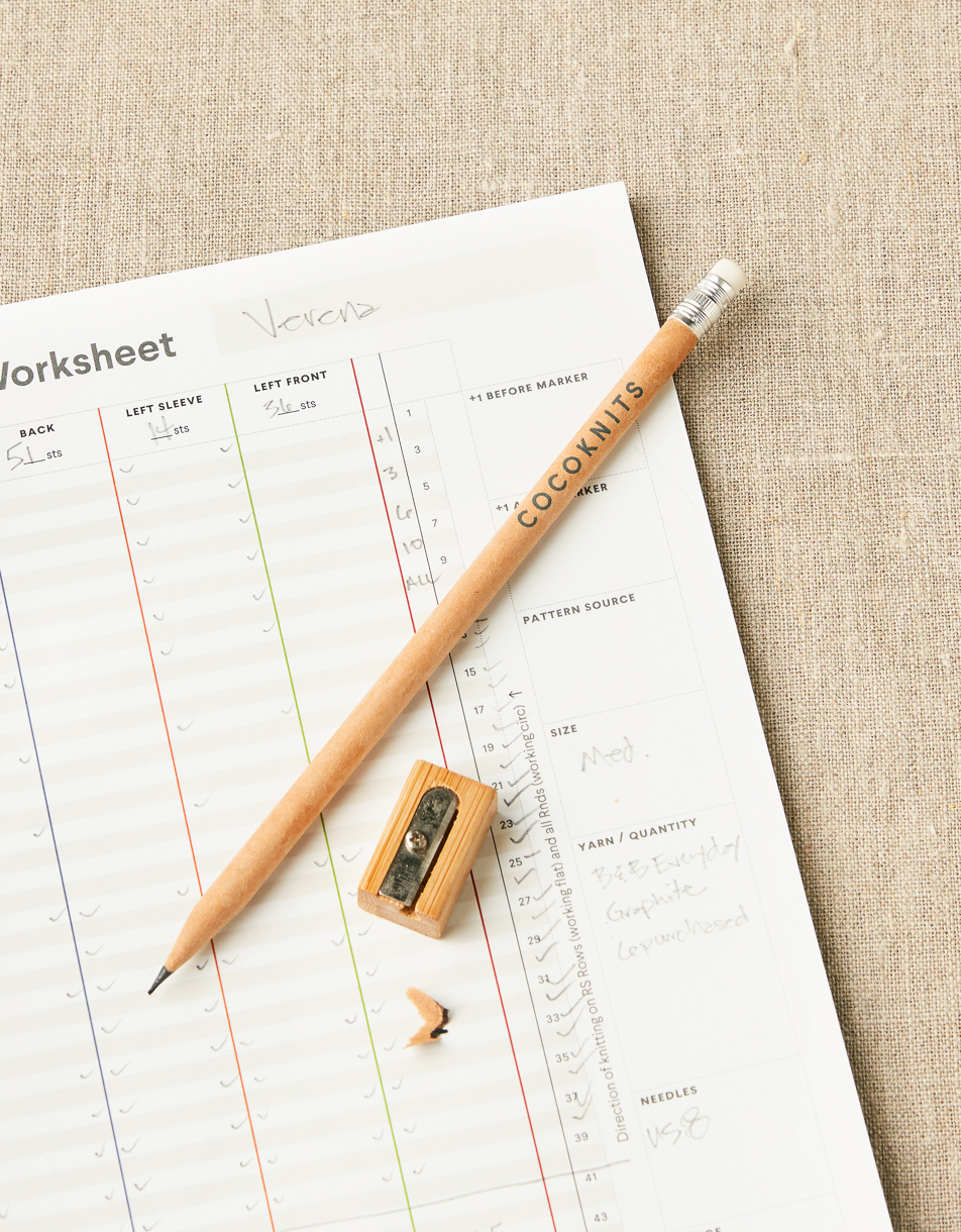 Cocoknits Recycled Paper Pencils Set