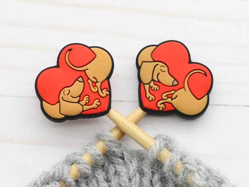 Fox & Pine Stitch Stoppers