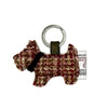 Harris Tweed Dog Keyring