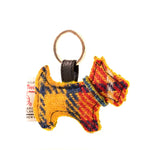 Harris Tweed Dog Keyring