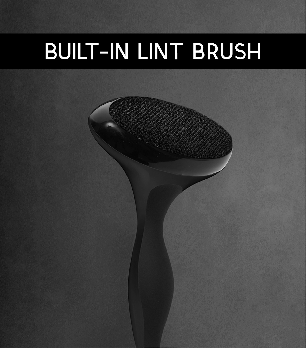 Gleener - Limited Edition Black Fabric Shaver & Lint Brush