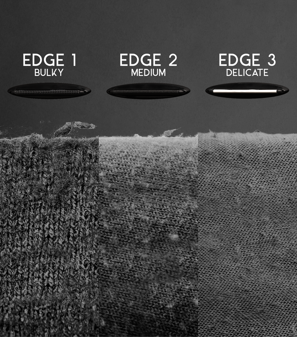 Gleener - Limited Edition Black Fabric Shaver & Lint Brush