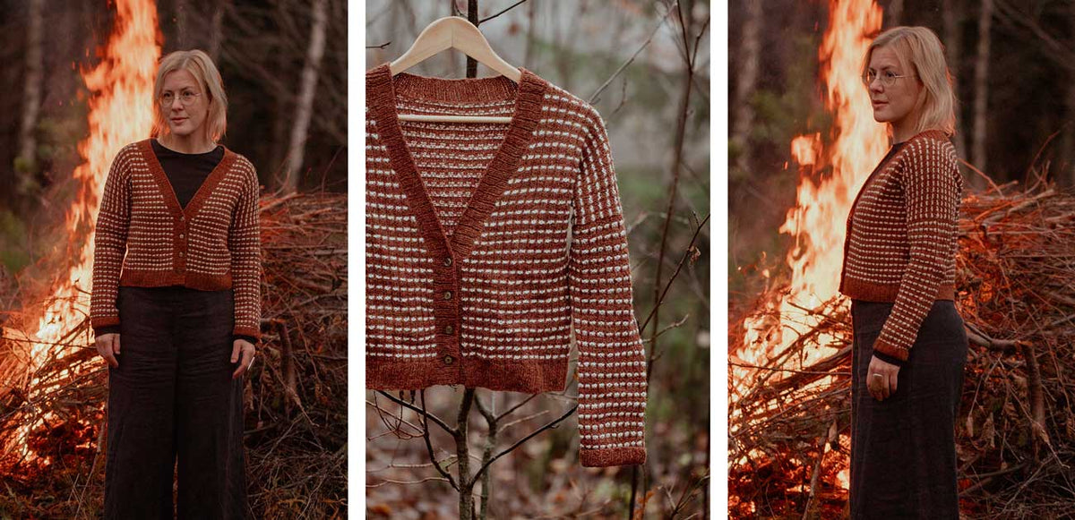 The Island and the Forest: A Knitted Correspondence