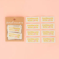 Sarah Hearts - Premium Woven Labels