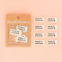 Sarah Hearts - Premium Woven Labels