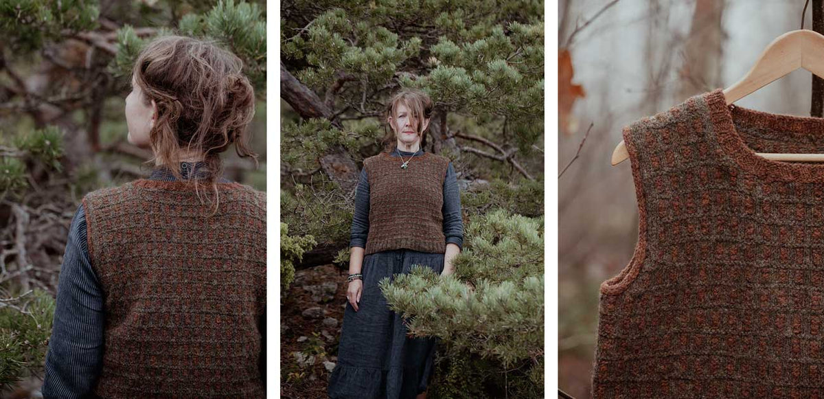 The Island and the Forest: A Knitted Correspondence
