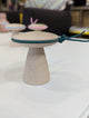 Natural Disc - Flat Handle - Green Elastic