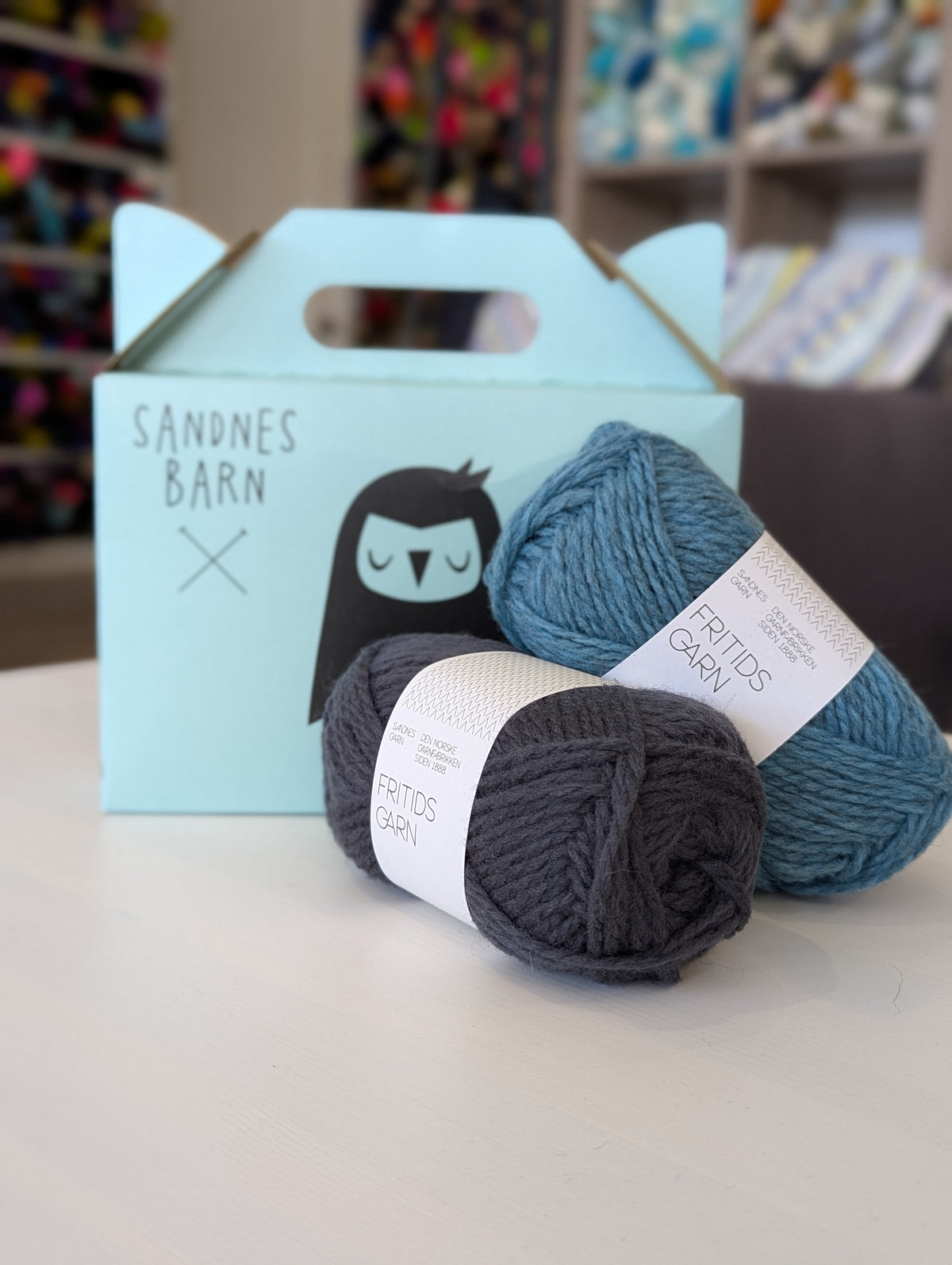 Sandnes Barn - Learn To Knit! Kit