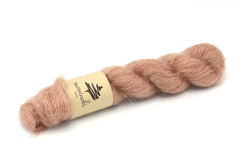 ロージーモンスター　miroir mohair knit ノースリーブブラウン Mominoki Yarns Silk Mohair Lace Yarn - Toronto, Canada & Online