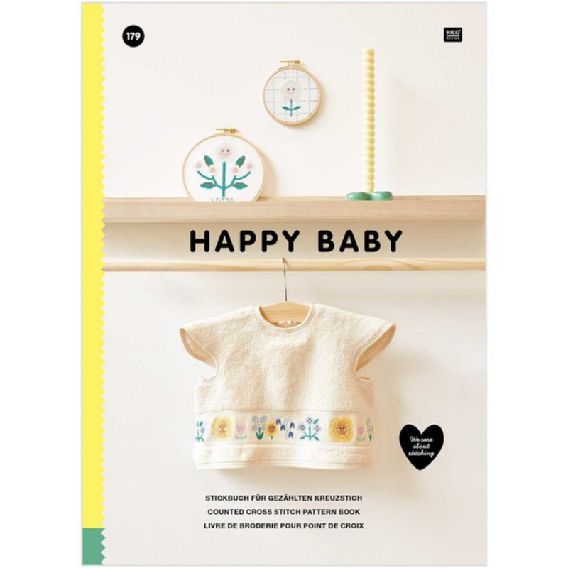 Rico Design - Happy Baby Embroidery Book #179