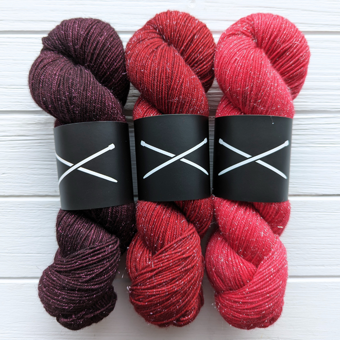 The Knitting Loft - Starlight - Sparkly Sport Weight Yarn
