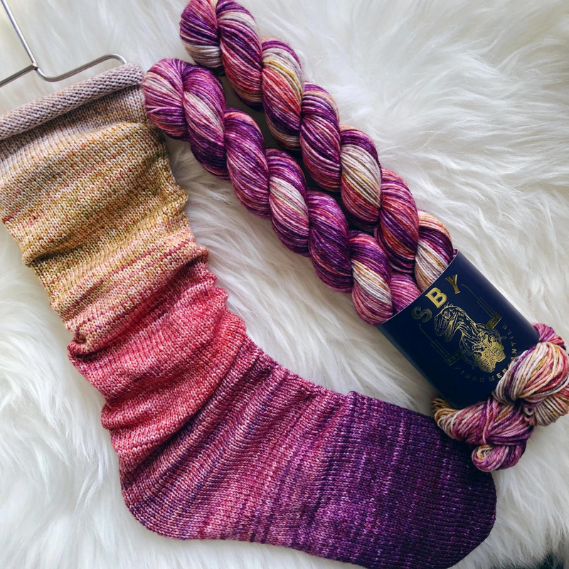 Shirley Brian Yarns - Deconstructed Fade Sock