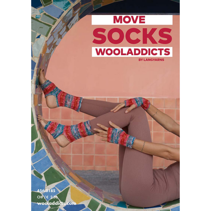 MOVE Socks Booklet - Wool Addicts by LANG Yarns (CLEARANCE)