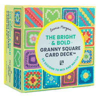 The Bright & Bold Granny Square Card Deck by Leonie Morgan