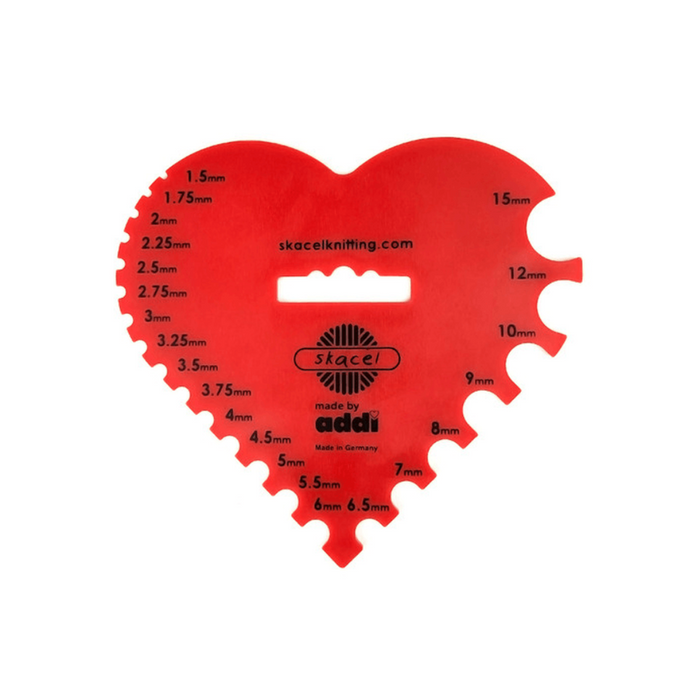 Addi - Heart Needle Gauge