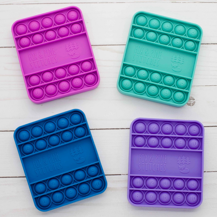 Fox & Pine - Colourful Row Counters