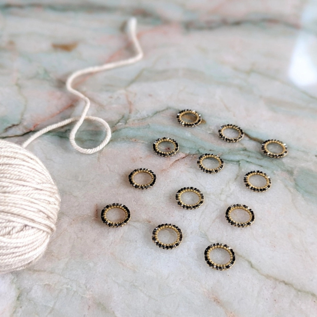 Thread & Maple - Bead Ring Stitch Markers