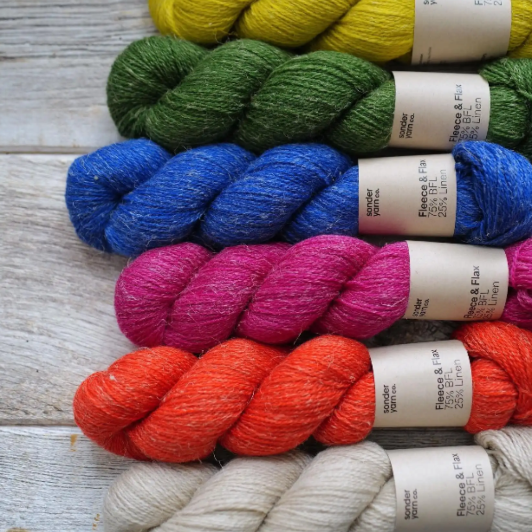 Sonder Yarn Co. - Fleece & Flax