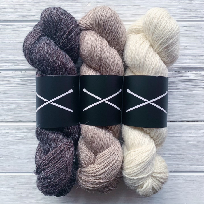 The Knitting Loft - Cardi - Merino/Hemp DK Yarn