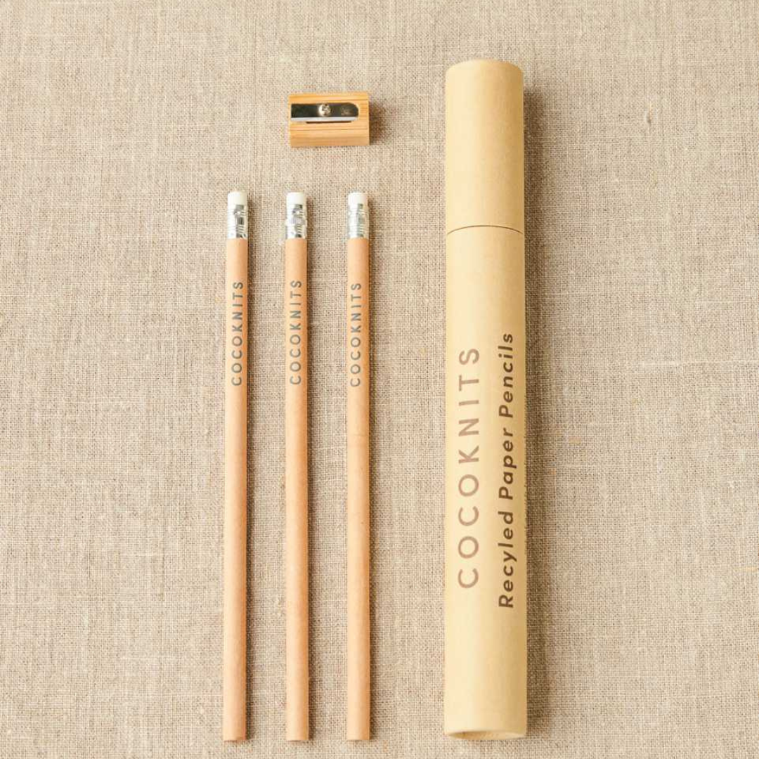 Cocoknits Recycled Paper Pencils Set