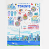 Chrysanthemum's Adventures - Welcome to Toronto Tote Bag