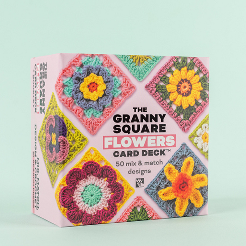 The Granny Square Flowers Card Deck by Claire Montgomerie – The