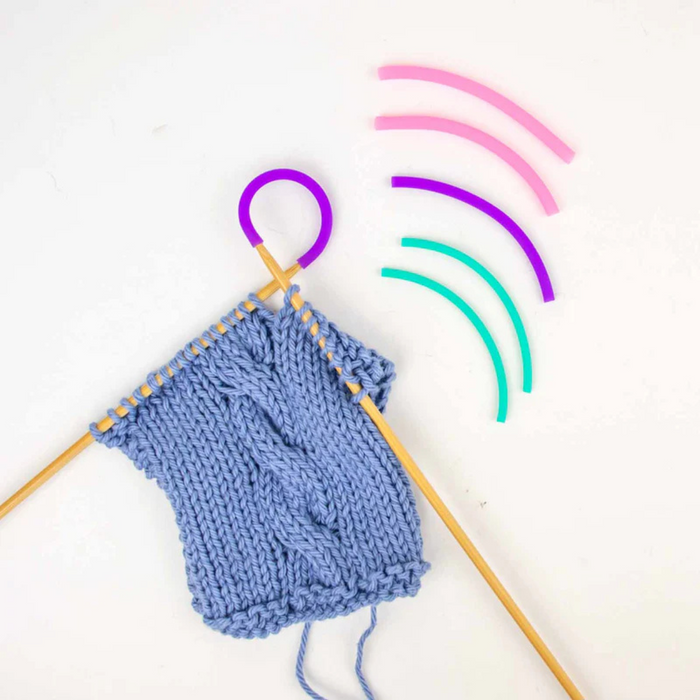 Twice Sheared Sheep - Tip Ties Knitting Needle Point Protectors