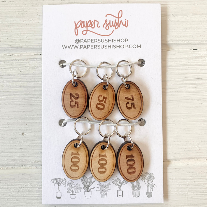 Paper Sushi - Cast On Stitch Markers
