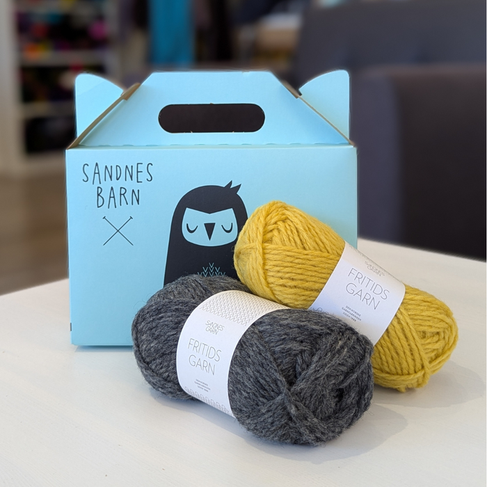 Sandnes Barn - Learn To Knit! Kit