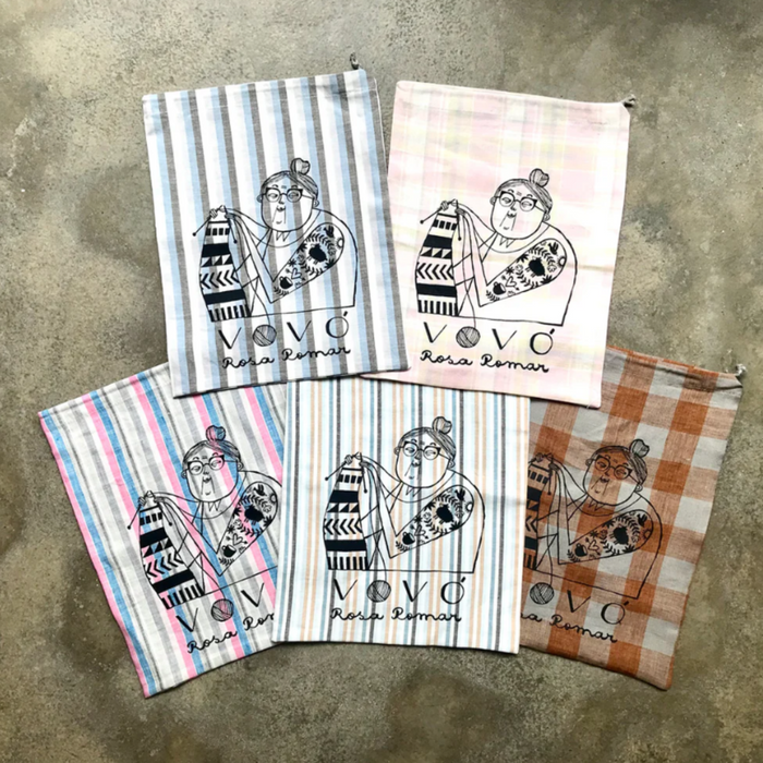 Retrosaria Rosa Pomar - Project Bags