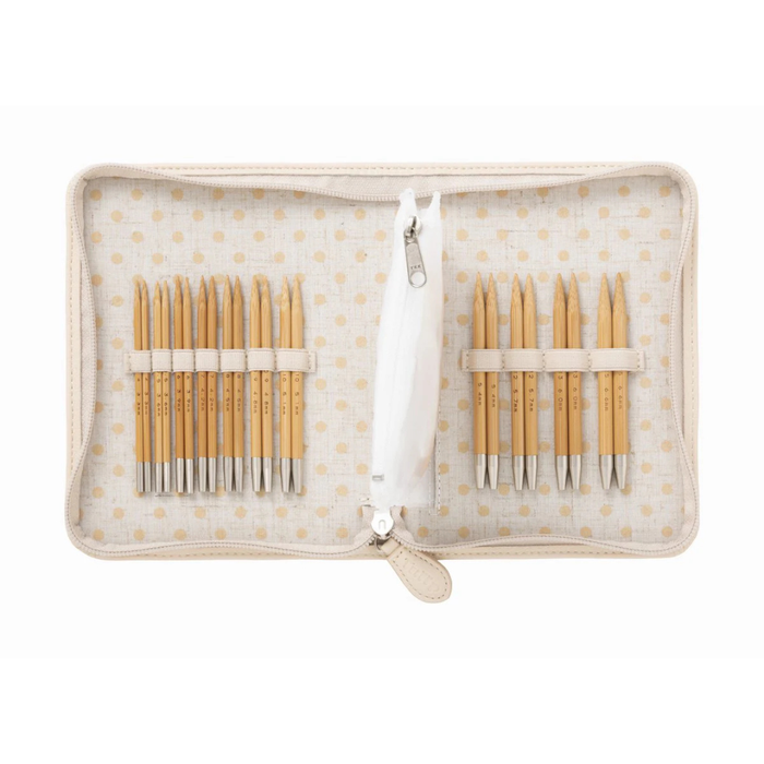 Tulip Carry C Interchangeable Bamboo Knitting Needle Set