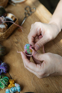 Tiny Friends: A Guide to Mosaic Embroidery
