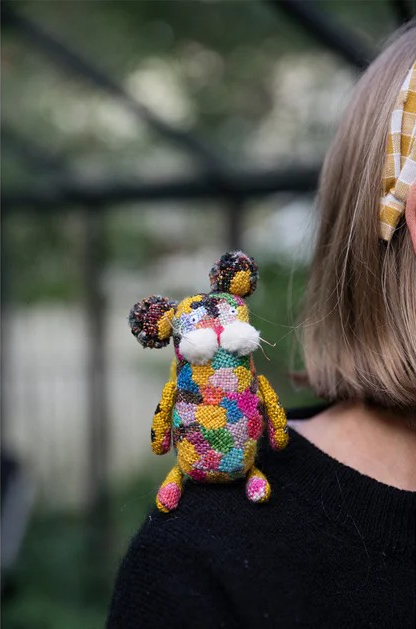 Tiny Friends: A Guide to Mosaic Embroidery