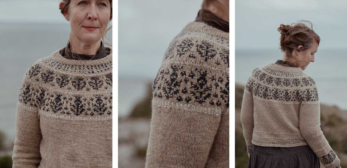 The Island and the Forest: A Knitted Correspondence