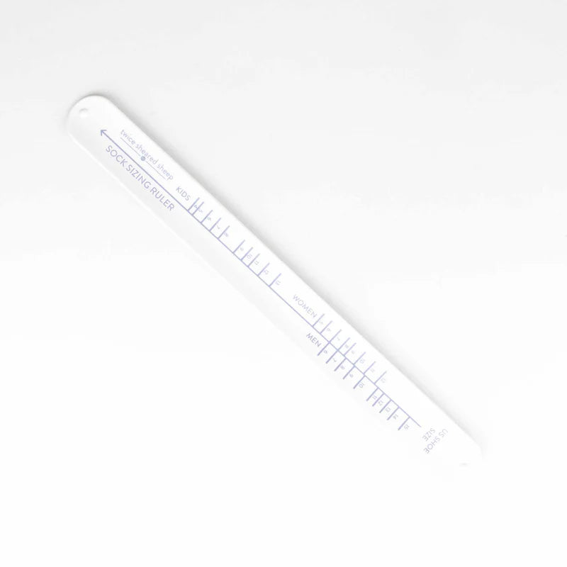 Twice Sheared Sheep - Sock Sizing Bracelet Ruler