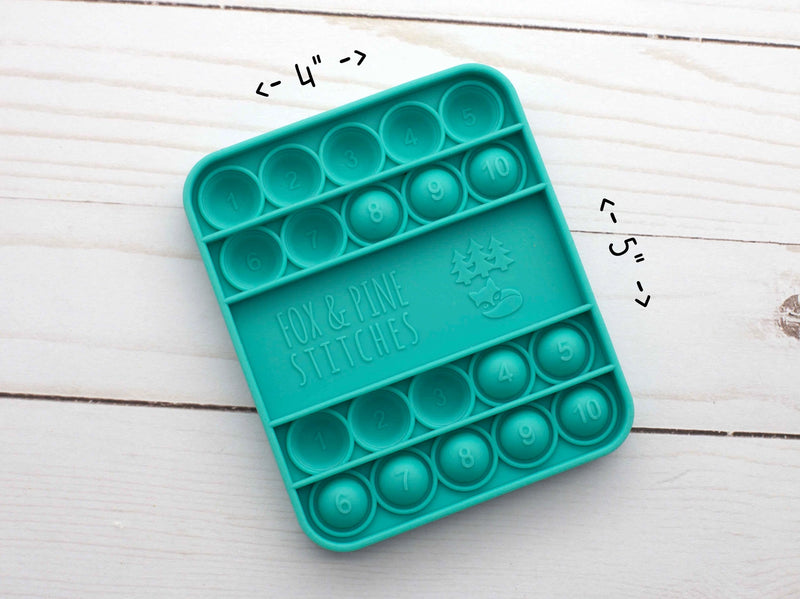 Fox & Pine - Colourful Row Counters