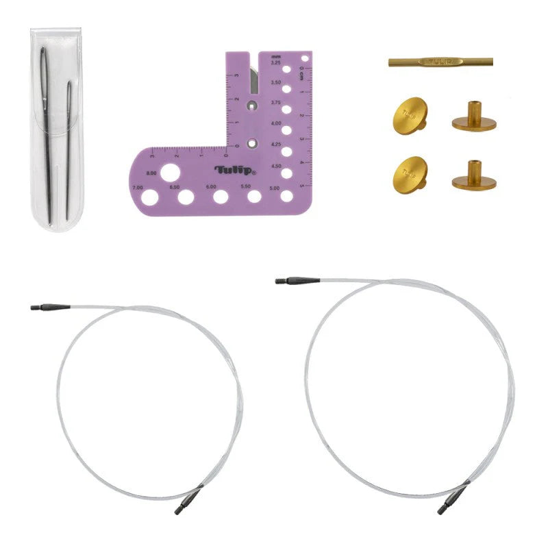 Tulip Carry T Interchangeable Bamboo Tunisian Hook Set