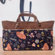 Brown with Navy Pocket
