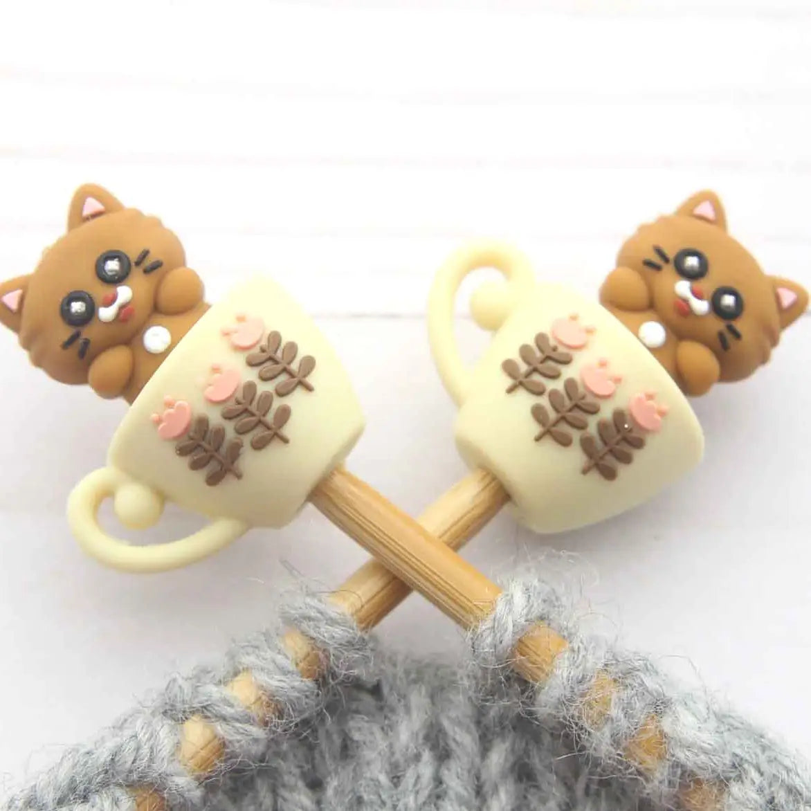 Fox & Pine Stitch Stoppers