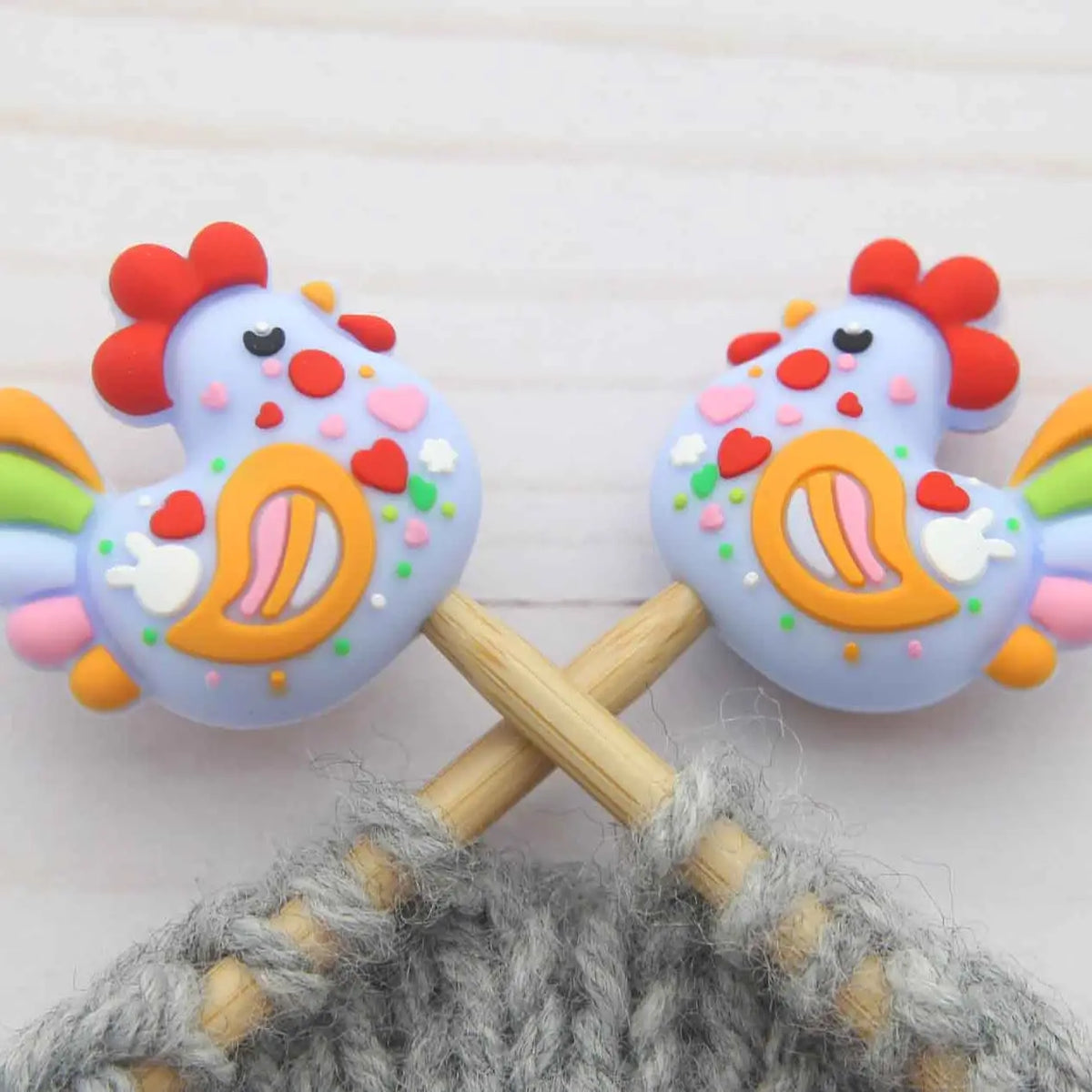 Fox & Pine Stitch Stoppers