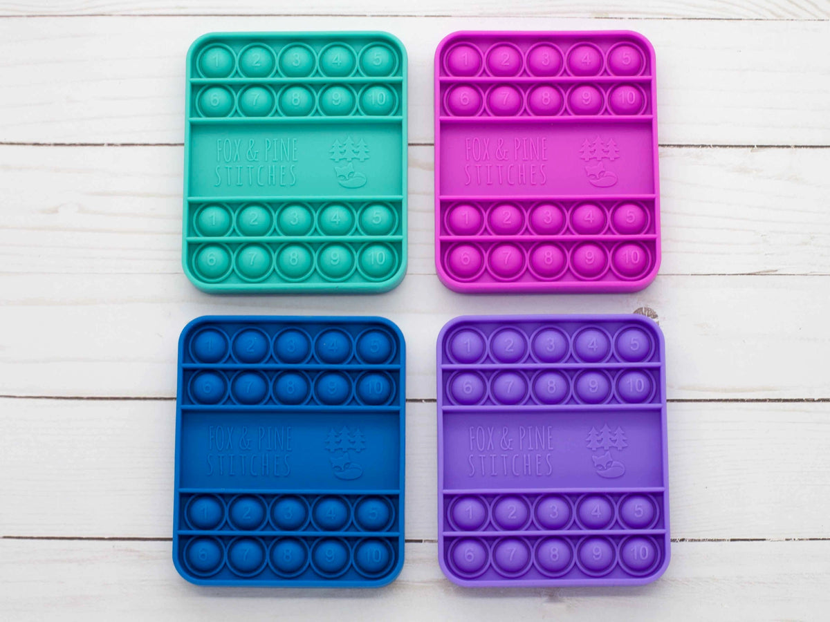 Fox & Pine - Colourful Row Counters