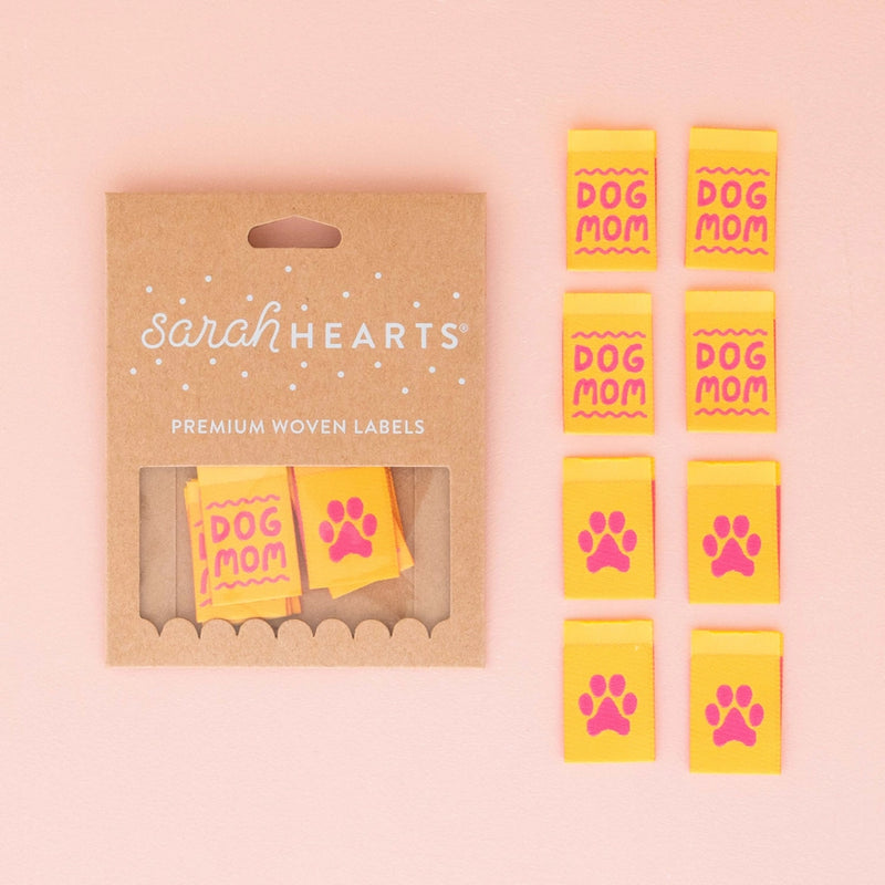 Sarah Hearts - Premium Woven Labels