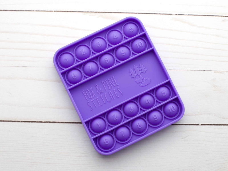 Fox & Pine - Colourful Row Counters