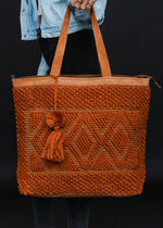 Panache Apparel Co. - Diamond Pattern Tote