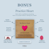 Feltie Kits - Beginner Needle Felting Kits