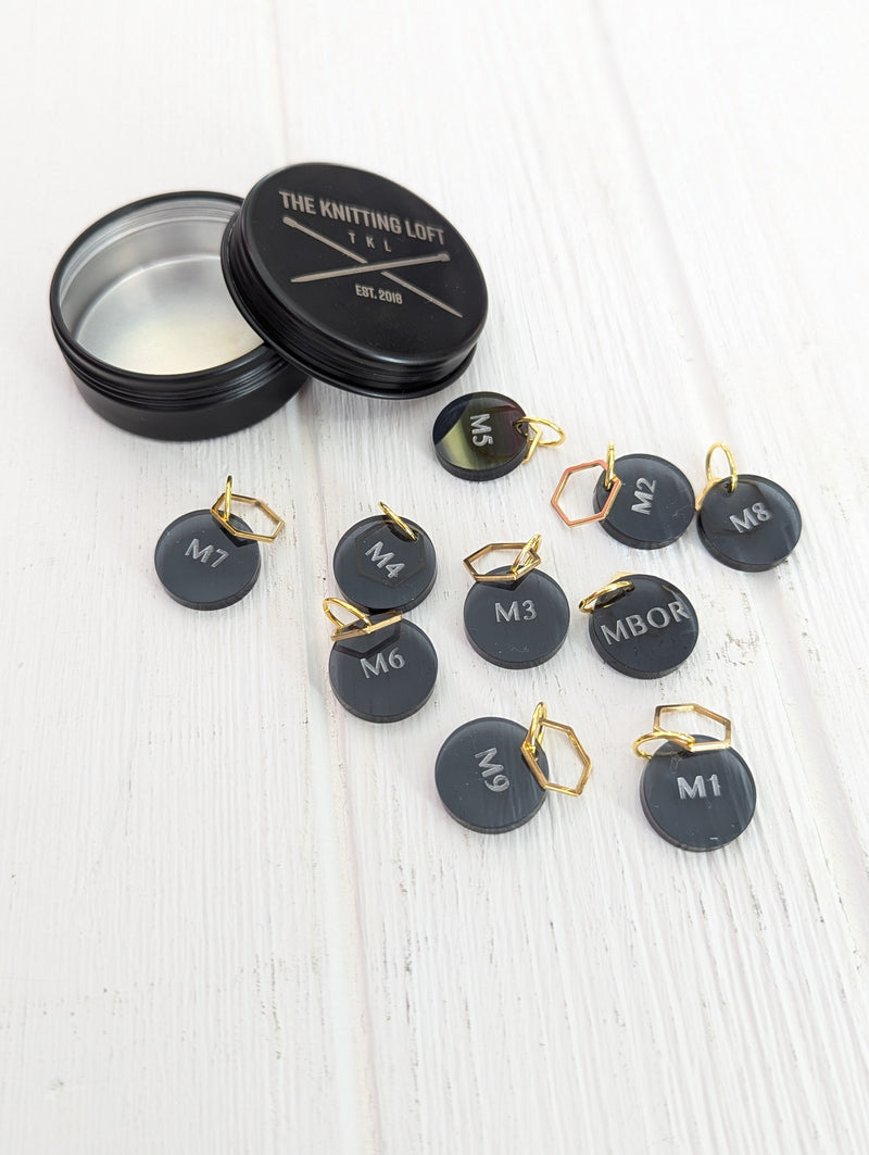 The Knitting Loft Stitch Markers BOR