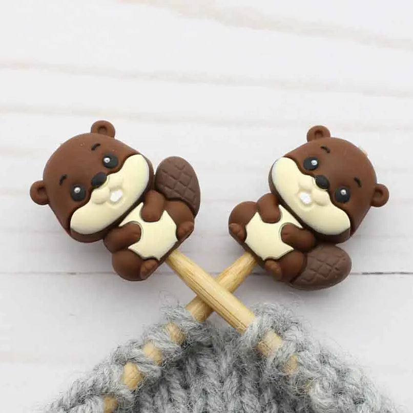 Fox & Pine Stitch Stoppers