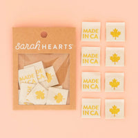Sarah Hearts - Premium Woven Labels