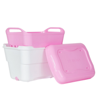 Strucket 4.5L Mini Strainer Bucket with Lid